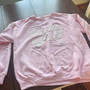 Comfort Colors Pink Crew Neck Sweater